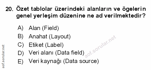 Soru 20