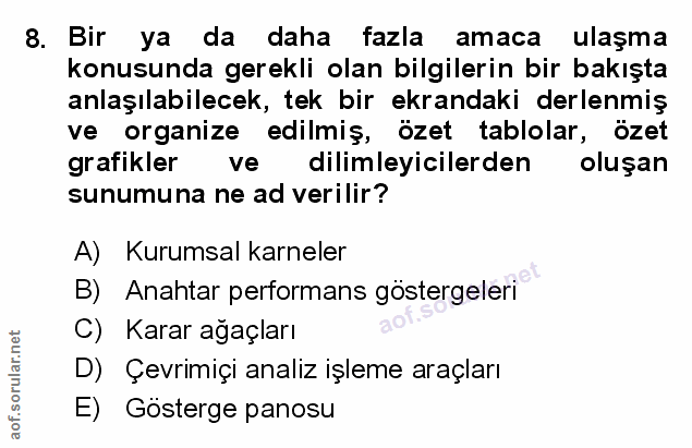 Soru 8