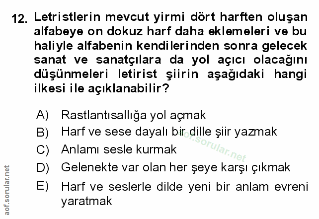 Soru 12