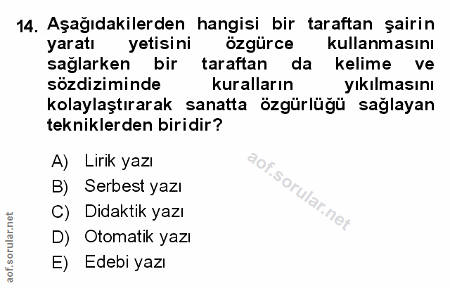 Soru 14