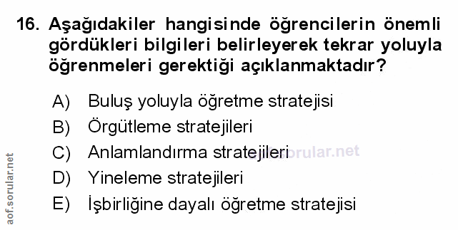 Soru 16
