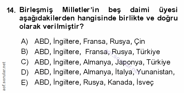 Soru 14