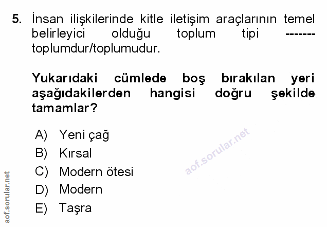 Soru 5