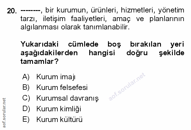Soru 20