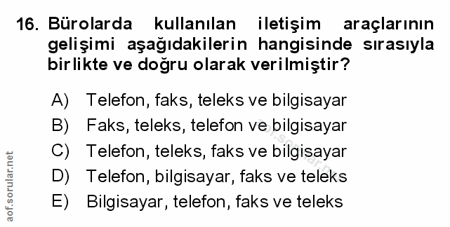 Soru 16