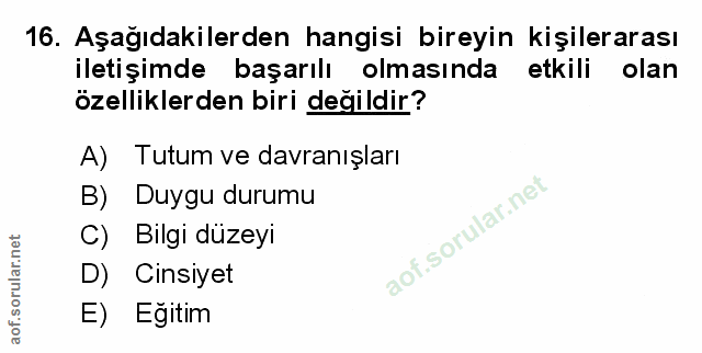Soru 16