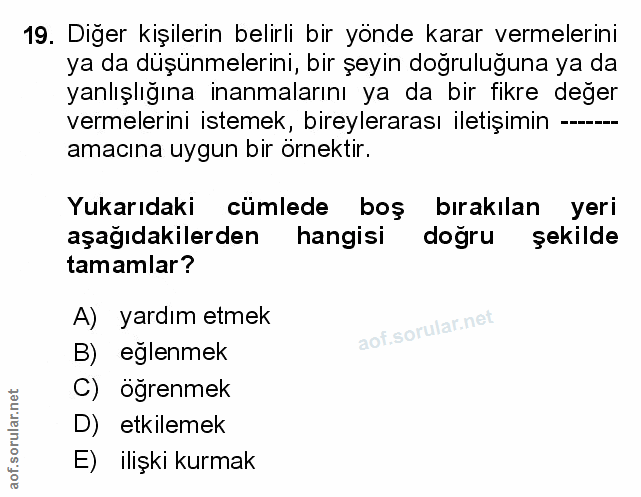 Soru 19