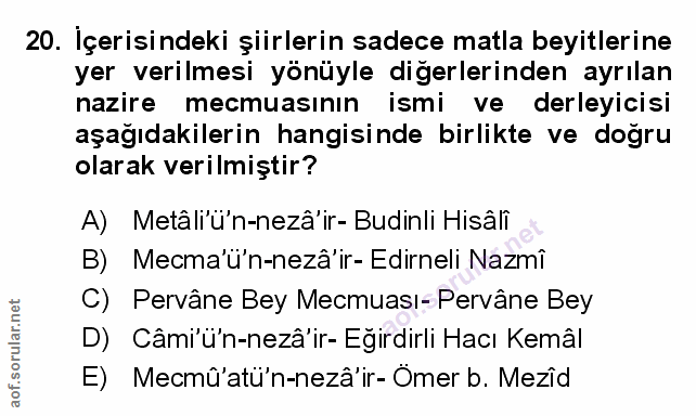 Soru 20