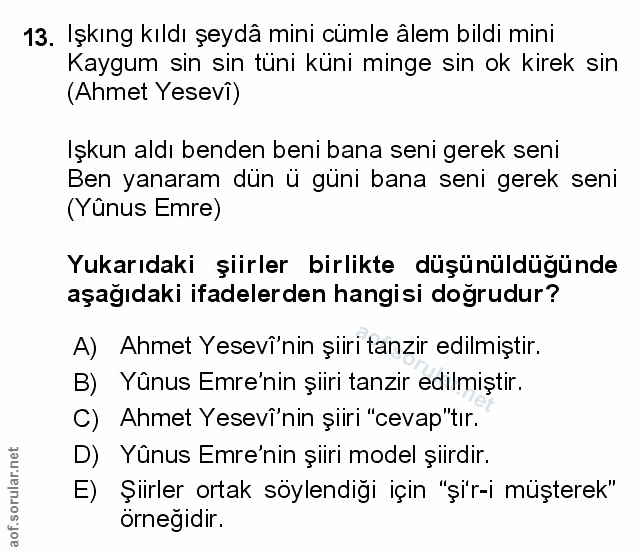 Soru 13