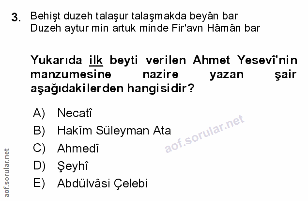 Soru 3