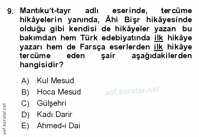 Soru 9