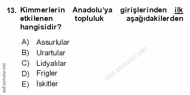 Soru 13
