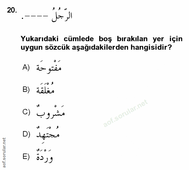 Soru 20