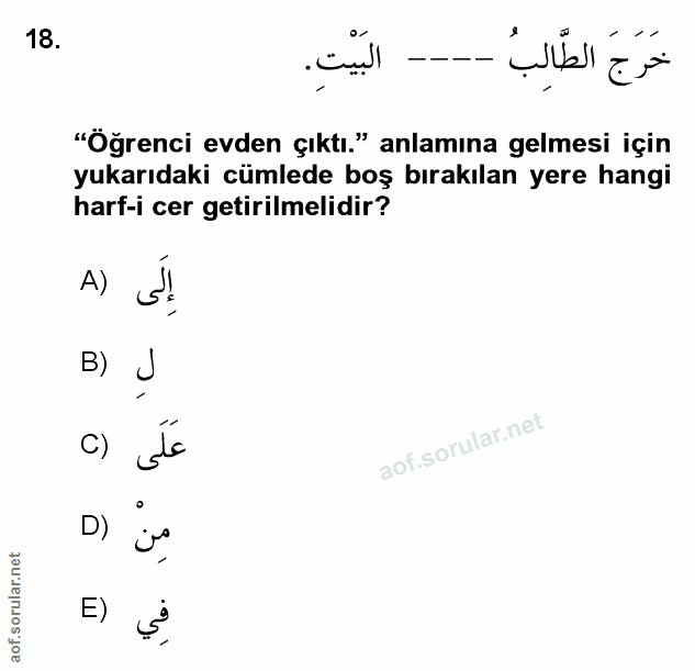 Soru 18
