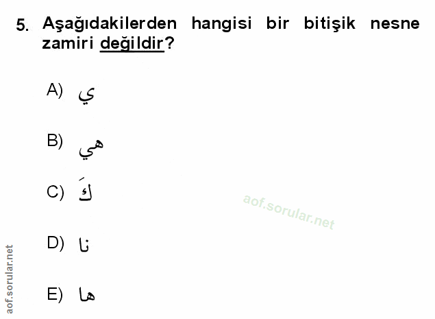 Soru 5