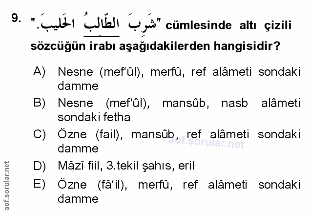 Soru 9