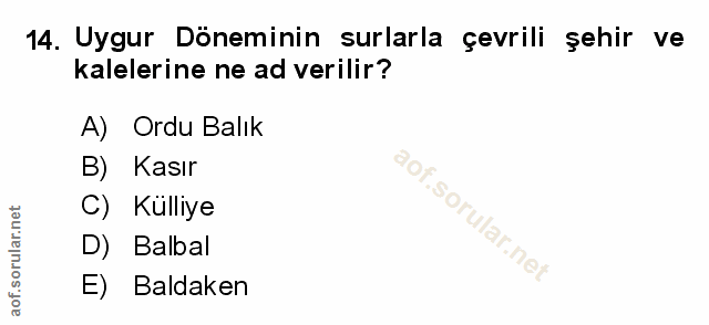 Soru 14