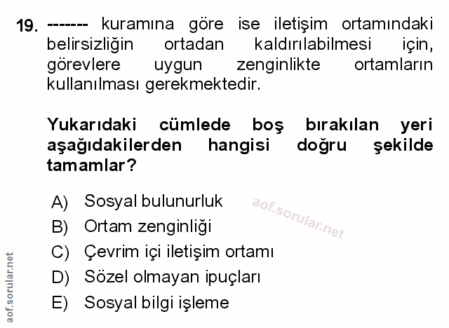 Soru 19