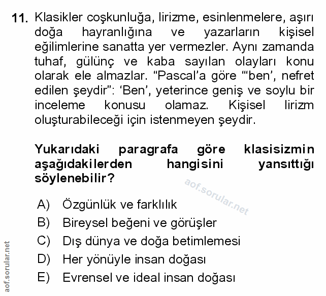 Soru 11