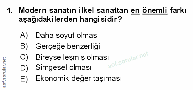 Soru 1