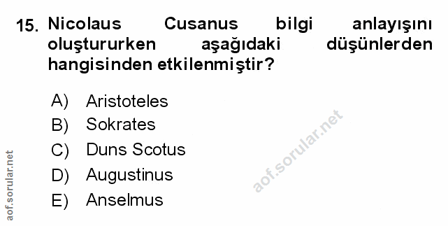 Soru 15
