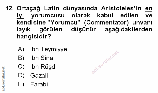 Soru 12