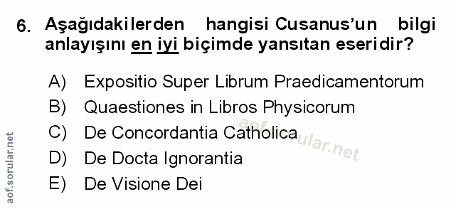 Soru 6