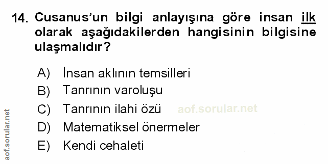 Soru 14