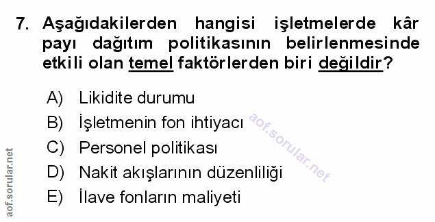 Soru 7