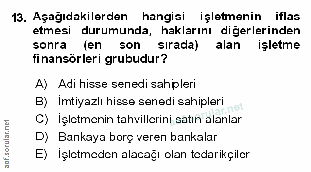 Soru 13