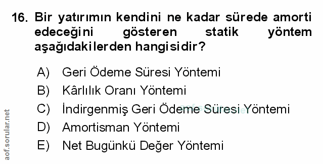 Soru 16