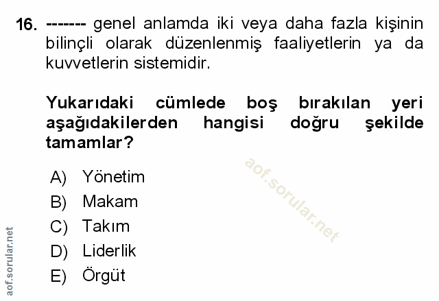 Soru 16