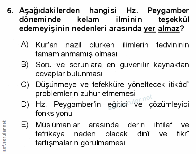 Soru 6