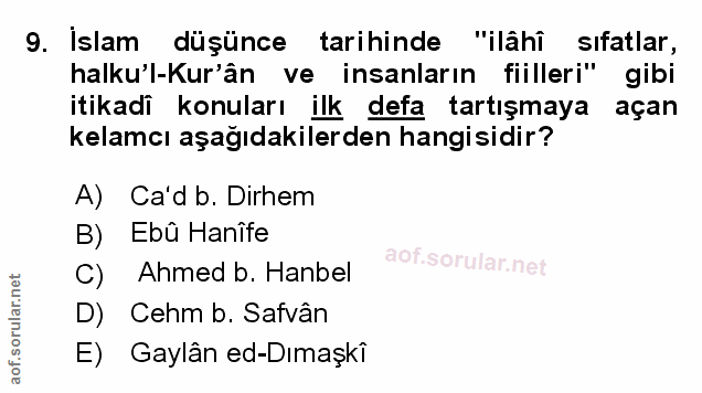 Soru 9