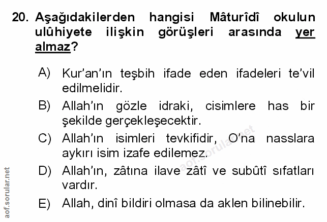 Soru 20