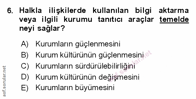 Soru 6