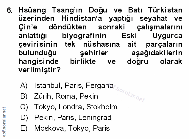 Soru 6