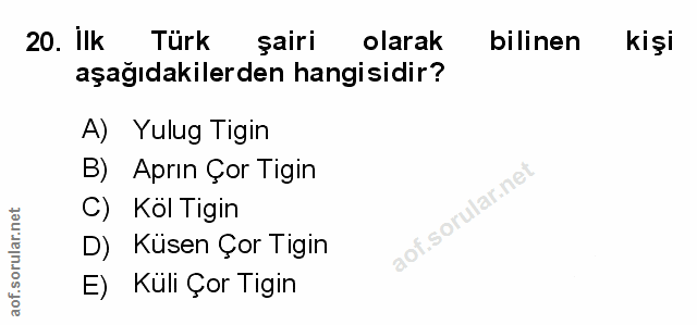 Soru 20