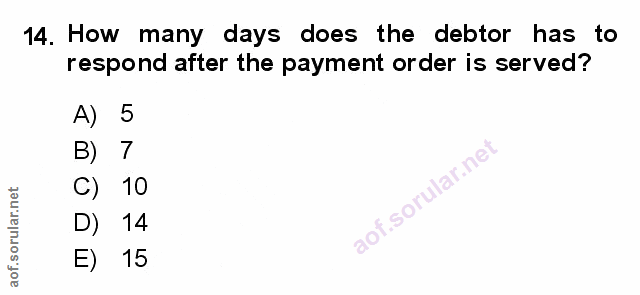 Soru 14