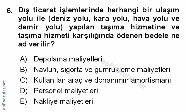 Soru 6