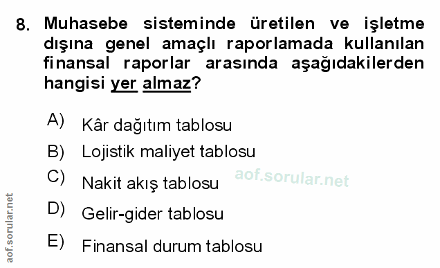 Soru 8