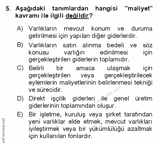 Soru 5