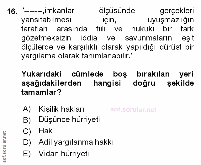 Soru 16