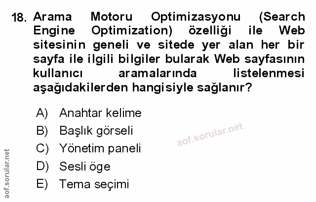 Soru 18