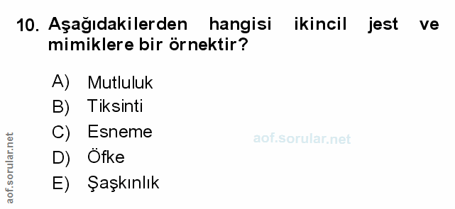 Soru 10