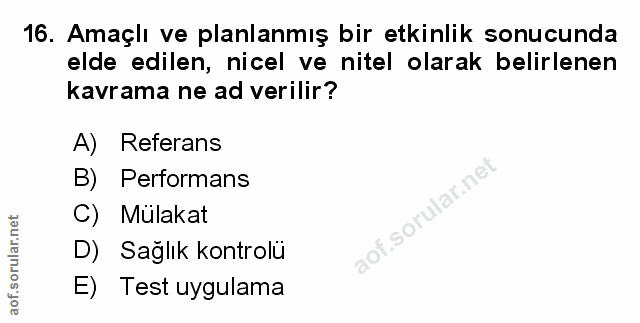 Soru 16