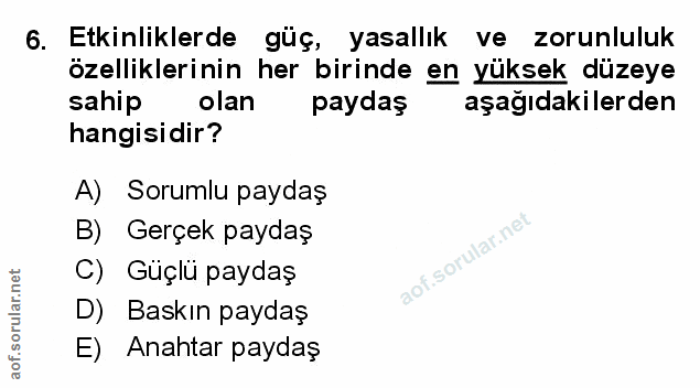 Soru 6
