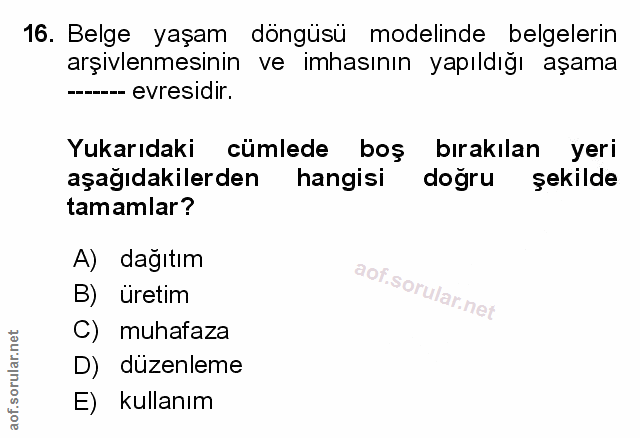 Soru 16