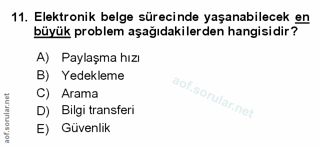 Soru 11