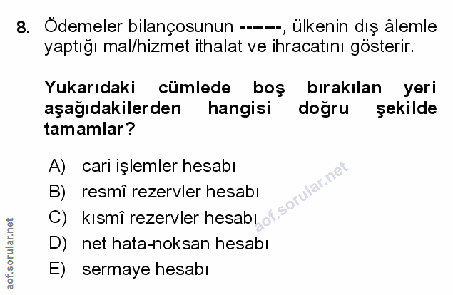 Soru 8